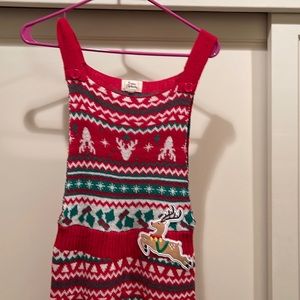 Fun Knit overalls for Christmas! Size small